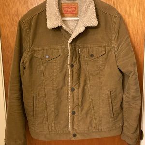 Levi’s Corduroy Jacket with Sherpa Lining